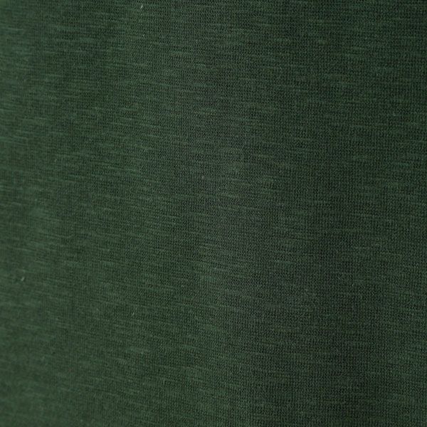 オーガニックコットン ストレッチスラブハイネックトップ