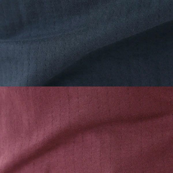 オーガニックコットン ダブルガーゼ ボートネック