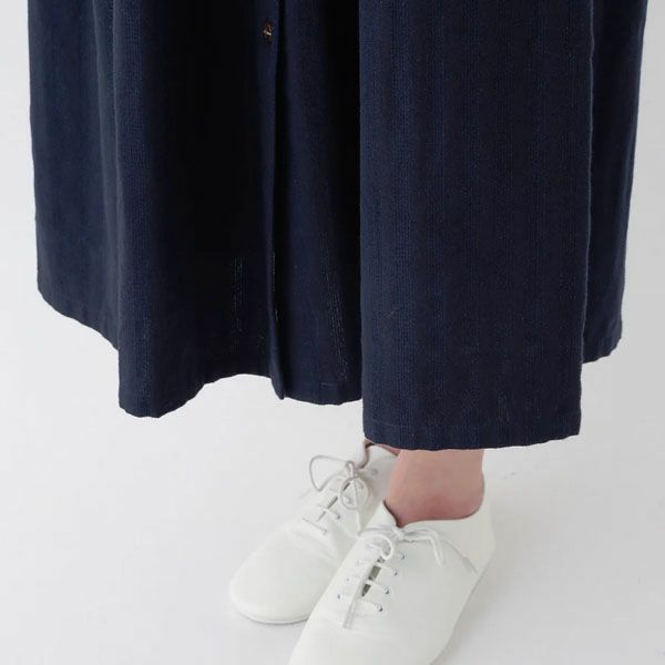 オーガニックコットン 手織りシーズンレスドレス