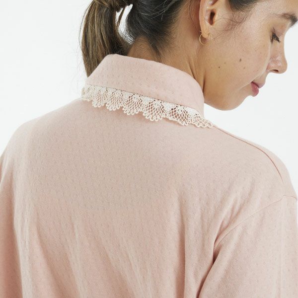 オーガニックコットン スズランパジャマトップス