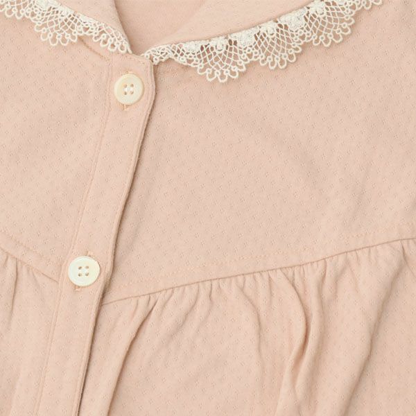 オーガニックコットン スズランパジャマトップス