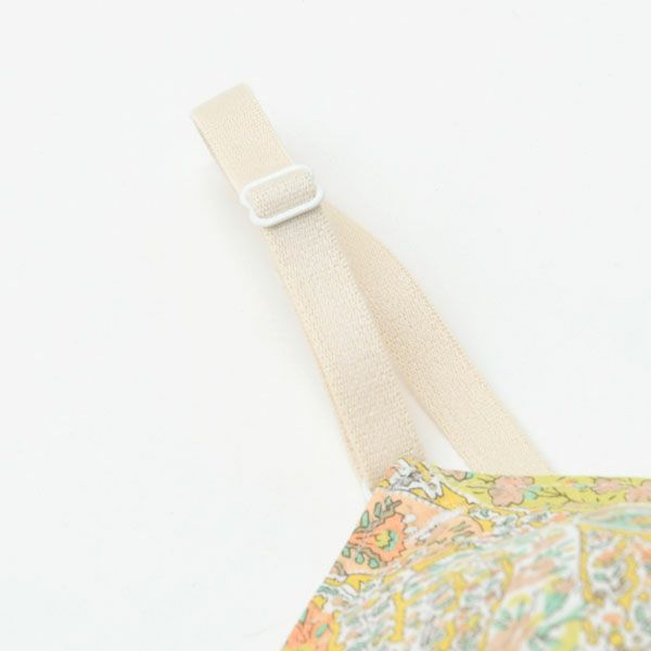 オーガニックコットン リバティプリント ペイズリー ブラ