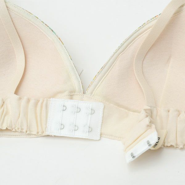 オーガニックコットン リバティプリント ペイズリー ブラ