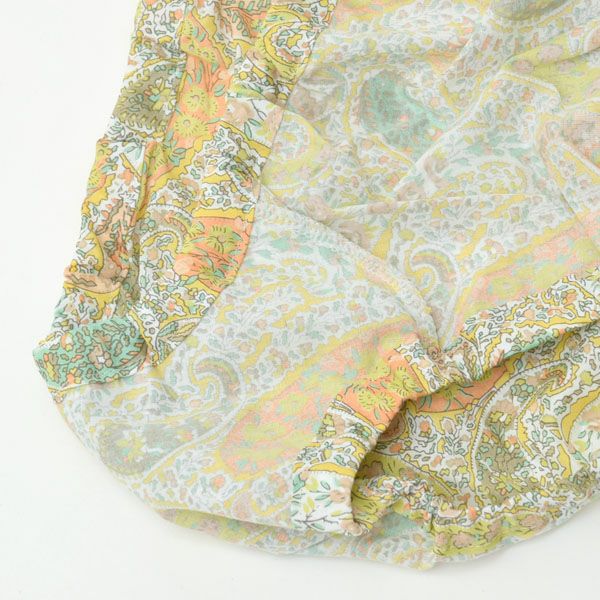 オーガニックコットン リバティプリント ペイズリー ストリングショーツ