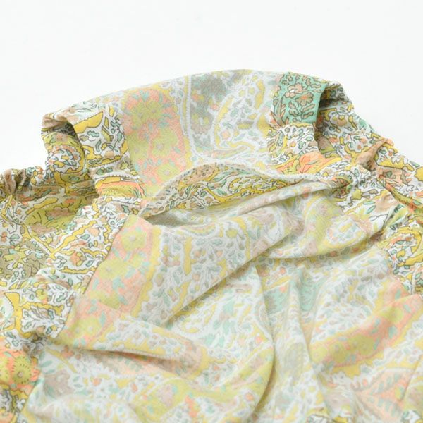 オーガニックコットン リバティプリント ペイズリー ストリングショーツ