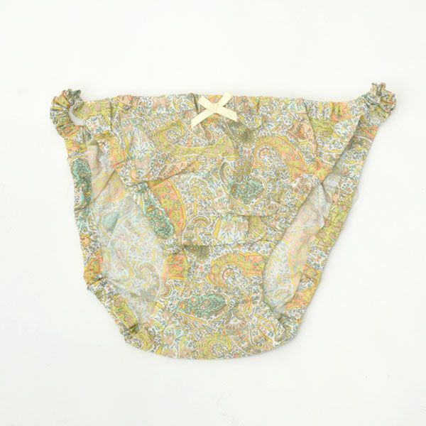 オーガニックコットン リバティプリント ペイズリー ストリングショーツ