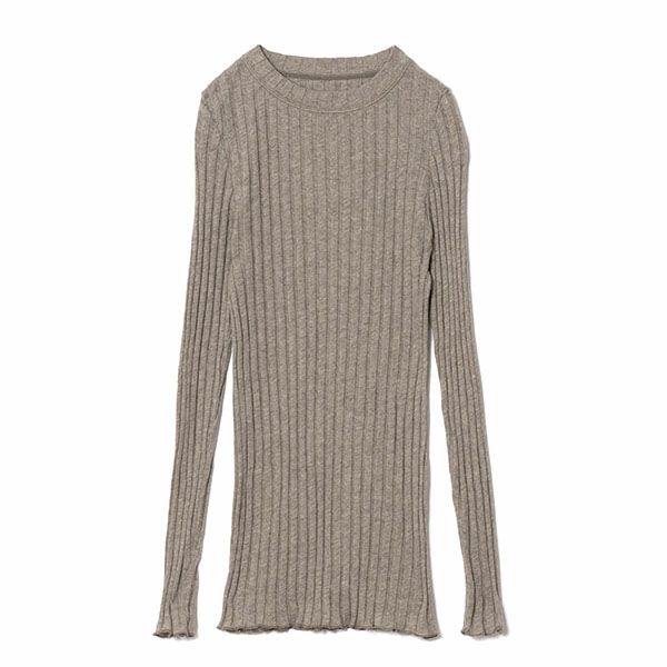 オーガニックコットン＆ヤク フォレストグレイ クループルオーバー