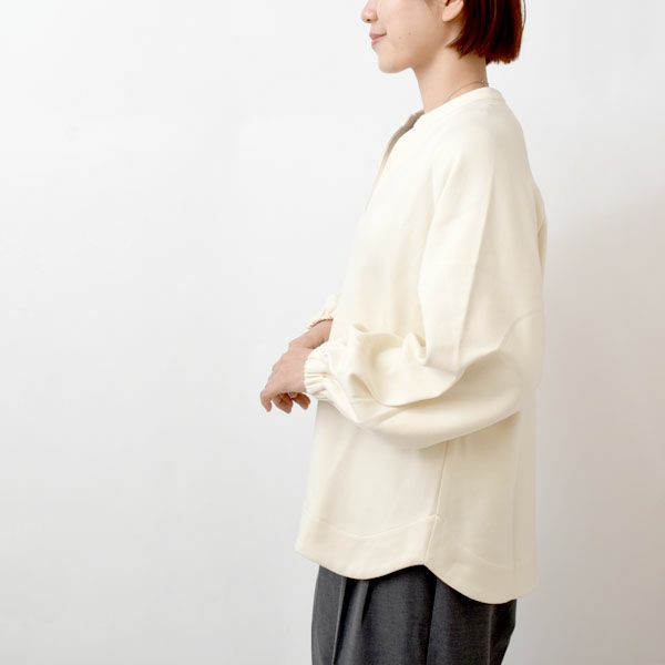 オーガニックコットン モクロディ キーネックプルオーバー