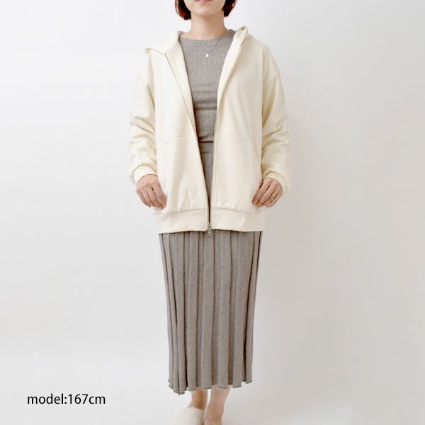 オーガニックコットン モクロディ パーカー