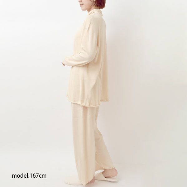 オーガニックコットン ニットパンツ