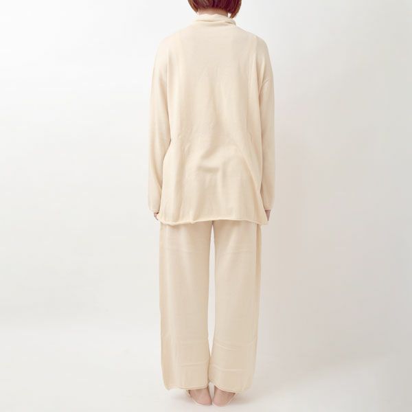 オーガニックコットン ニットパンツ