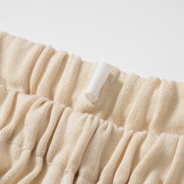 オーガニックコットン ニットパンツ