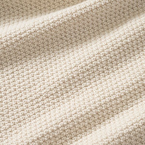 オーガニックコットン 鹿の子 ビッグタートルセーター