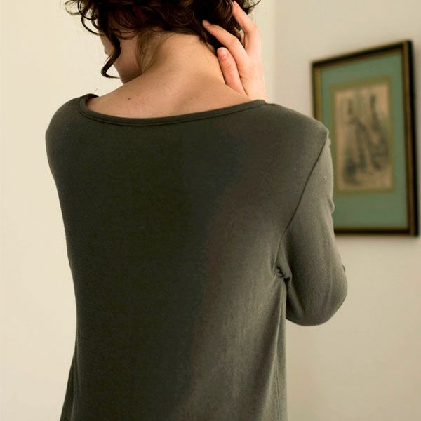 オーガニックコットン リラックスコットン フレアワンピース