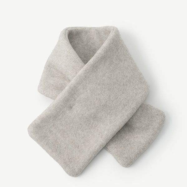 オーガニックコットン&ヤク マーブル マフラー