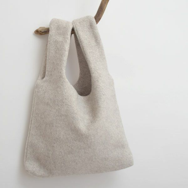 オーガニックコットン&ヤク マーブル エコバッグ