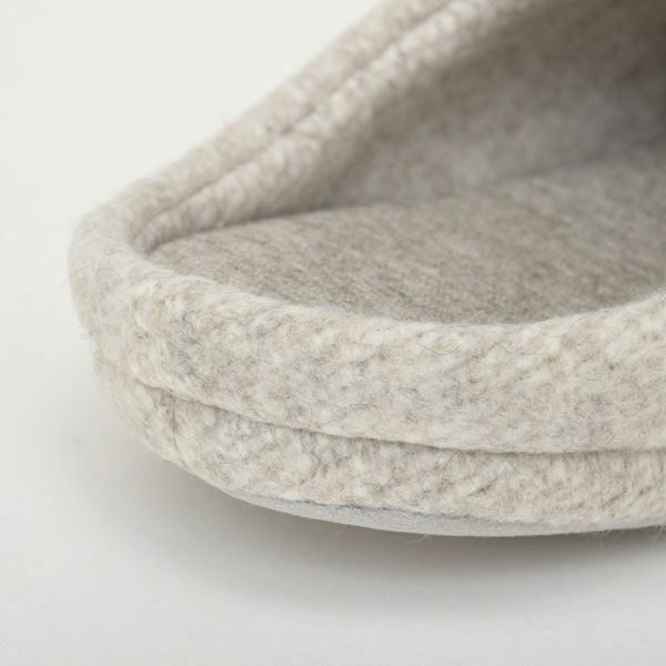 オーガニックコットン&ヤク マーブル ルームシューズ