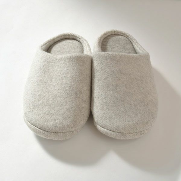 オーガニックコットン&ヤク マーブル ルームシューズ