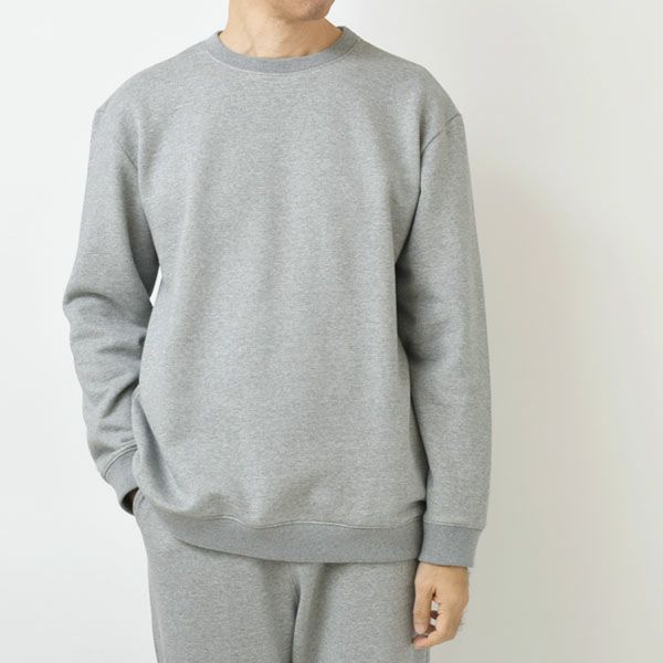 オーガニックコットン 裏起毛あったか スウェットシャツ
