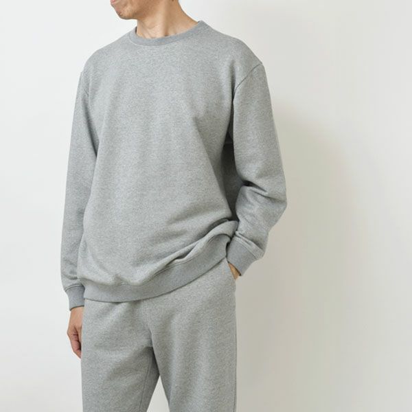 オーガニックコットン 裏起毛あったか スウェットシャツ