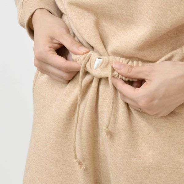 オーガニックコットン 裏起毛あったか スウェットパンツ