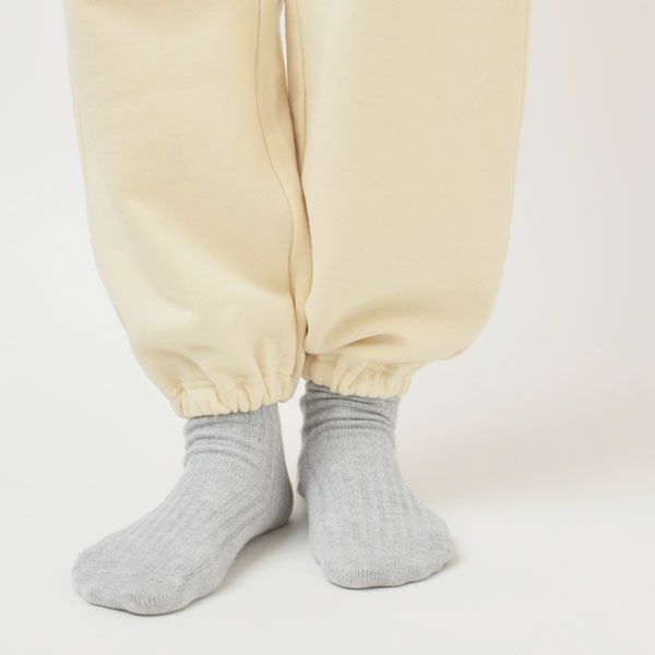 オーガニックコットン 裏起毛あったか スウェットパンツ