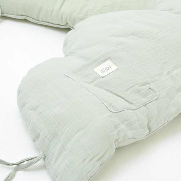 オーガニックコットン ベビーベッド用ライナーLittleCloud