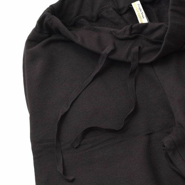 オーガニックコットン 裏起毛 フレアパンツ