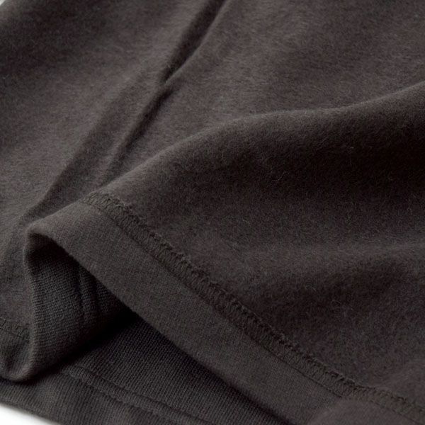 オーガニックコットン 裏起毛 ラウンドカラーコート