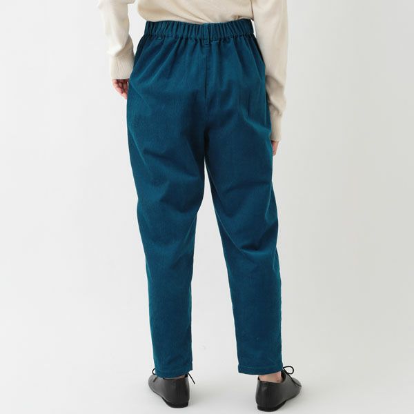 オーガニックコットン コーデュロイテーパードパンツ