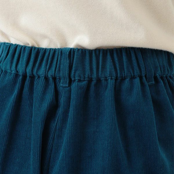 オーガニックコットン コーデュロイテーパードパンツ