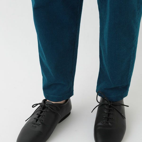 オーガニックコットン コーデュロイテーパードパンツ