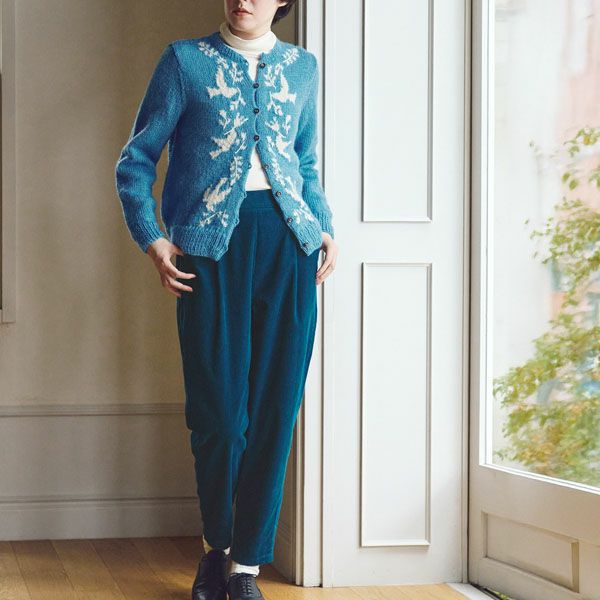 オーガニックコットン コーデュロイテーパードパンツ