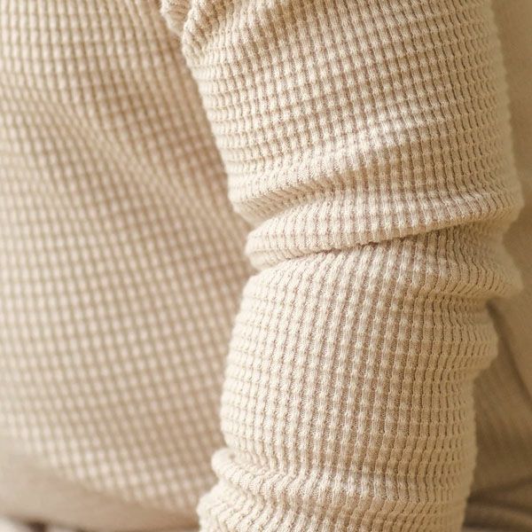 オーガニックコットン ベビー ラッフルカラーボディ