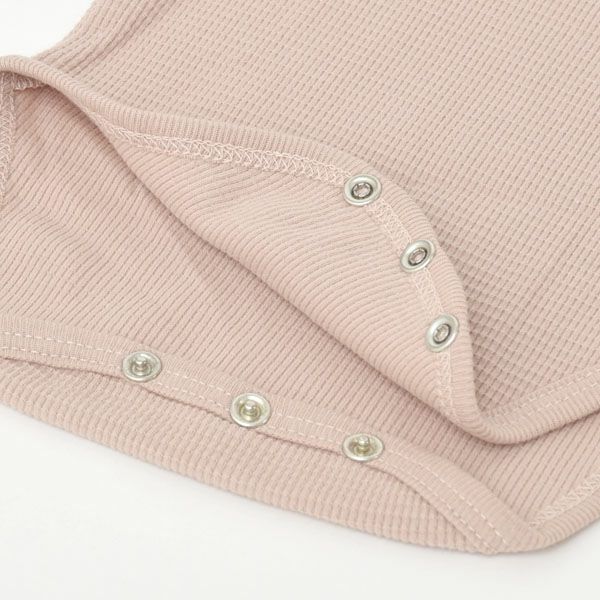 オーガニックコットン ベビー ラッフルカラーボディ