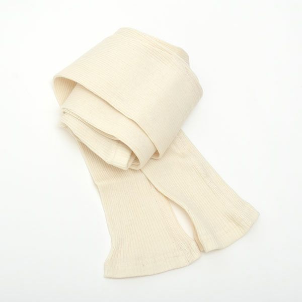 オーガニックコットン リブ アウターレギンス