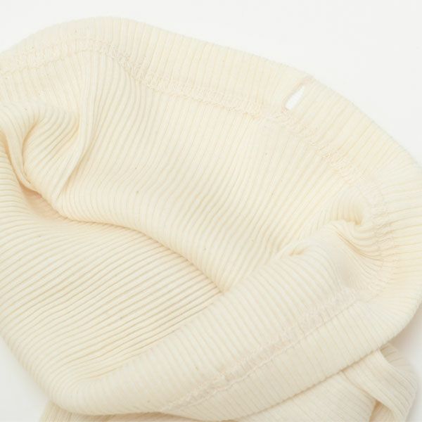 オーガニックコットン リブ アウターレギンス