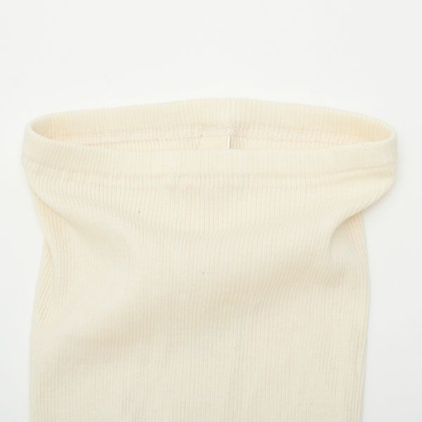 オーガニックコットン リブ アウターレギンス