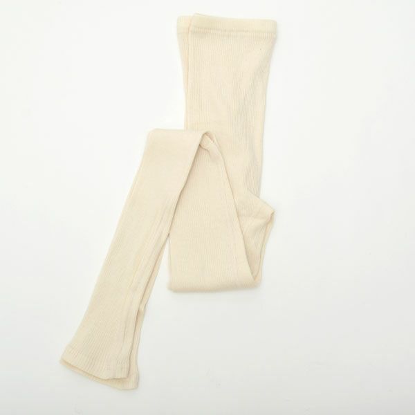 オーガニックコットン リブ アウターレギンス