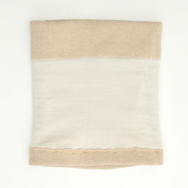 オーガニックコットン 裏シルク ネックウォーマー