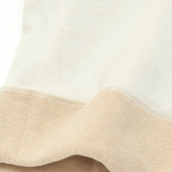 オーガニックコットン 裏シルク ネックウォーマー