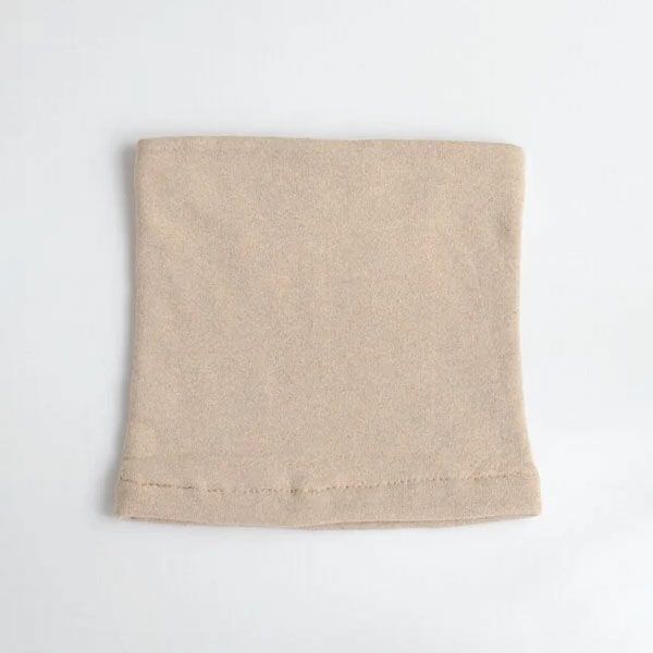 オーガニックコットン 裏シルク ネックウォーマー