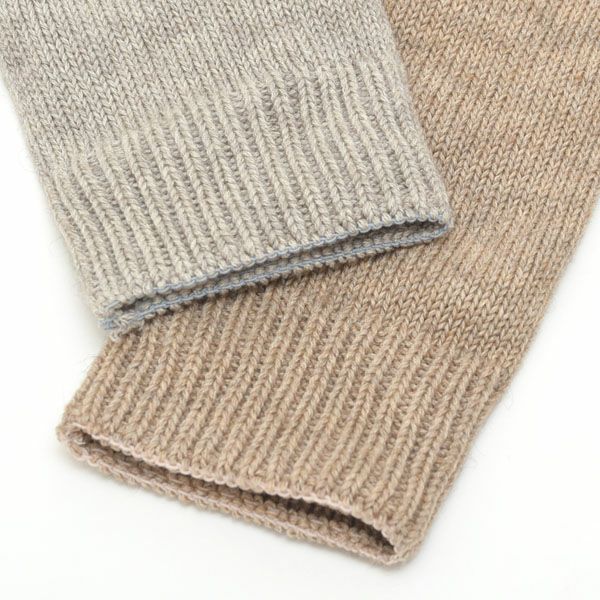 オーガニックコットン＆ヤク 縫い目のないハンドウォーマー