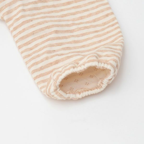 オーガニックコットン ベビー 接結ドレスオール