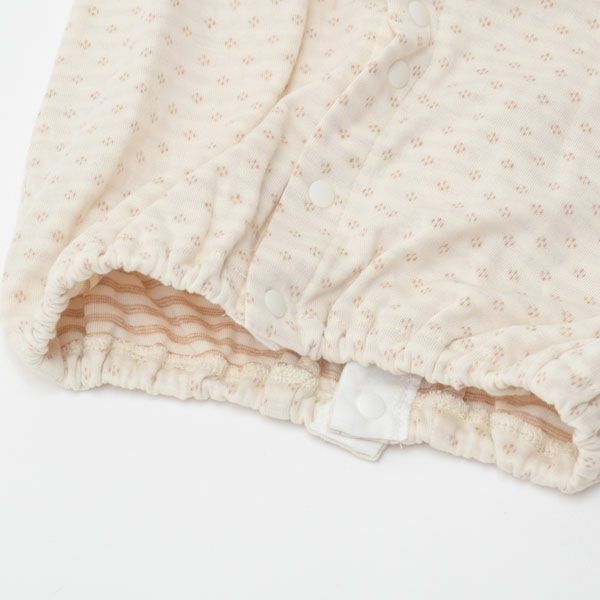 オーガニックコットン ベビー 接結ドレスオール