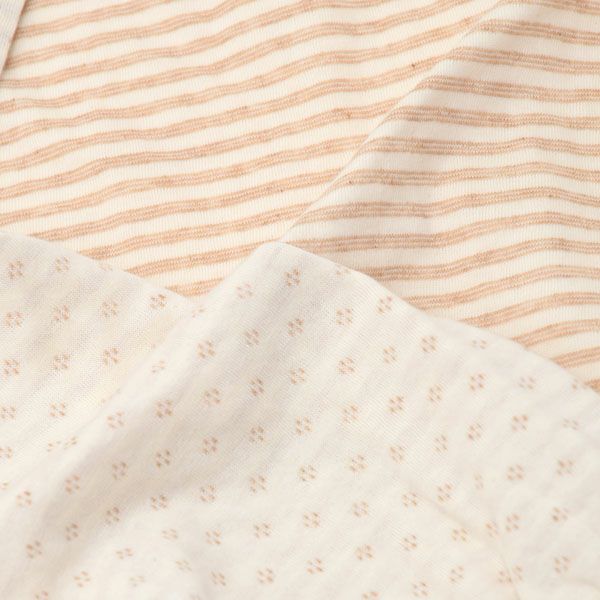 オーガニックコットン ベビー 接結ドレスオール