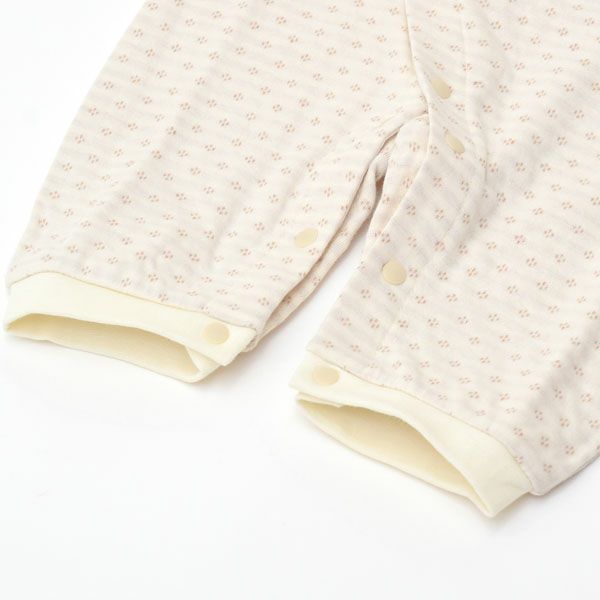 オーガニックコットン ベビー 接結ひつじカバーオール