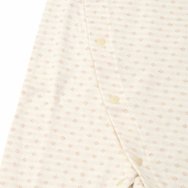 オーガニックコットン ベビー 接結ひつじカバーオール