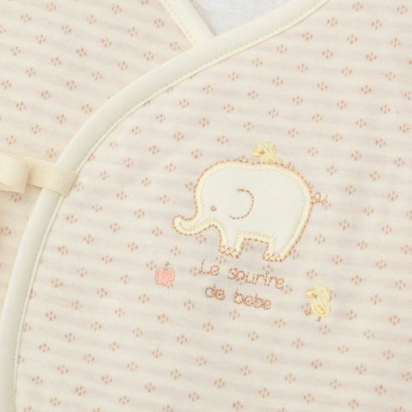 オーガニックコットン ベビー 接結ベスト