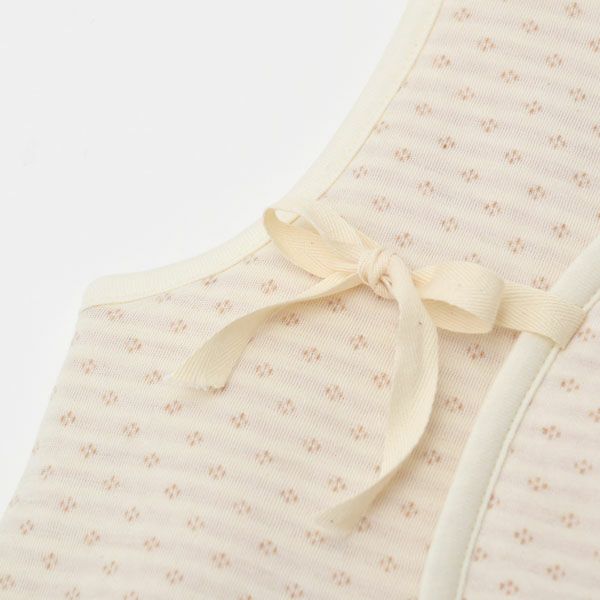 オーガニックコットン ベビー 接結ベスト